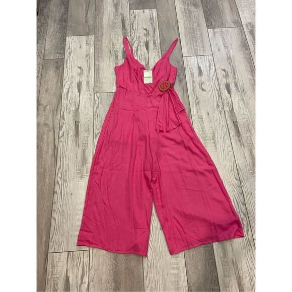 ee:some hot pink Capri romper, jumpsuit size S - Picture 1 of 12
